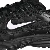 Nike P-6000 Black Running Shoes - Black/White Swoosh