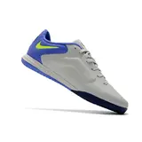 Nike Tiempo Legend 9 Elite White and Blue Indoor IC Football Boot