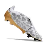 Adidas Predator 30 Elite Tongue White Yellow and Gray Firm Ground FG Football Boot