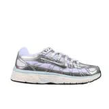 Nike P-6000 White and Silver Running Shoes - Silver