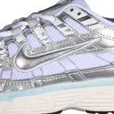 Nike P-6000 White and Silver Running Shoes - Silver