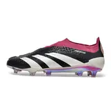 Adidas Predator 30 Elite Laceless Black and White Firm Ground FG Football Boot