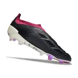 Adidas Predator 30 Elite Laceless Black and White Firm Ground FG Football Boot