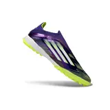 Adidas F50 Laceless Elite Purple and White Turf TF Football Boot