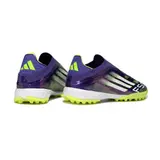 Adidas F50 Laceless Elite Purple and White Turf TF Football Boot