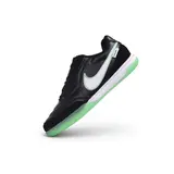 Nike Tiempo Streetgato Black and Green Indoor IC Football Boot