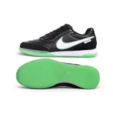 Nike Tiempo Streetgato Black and Green Indoor IC Football Boot