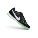 Nike Tiempo Streetgato Black and Green Indoor IC Football Boot