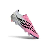 Adidas Predator 26 Elite Pink and White Firm Ground FG Football Boot