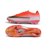Nike Air Zoom Mercurial Vapor 17 Elite Orange and White  Firm Ground FG Football Boot - Red Orange