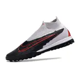 Nike Phantom GX Elite DF Black White and Red Turf TF Football Boot