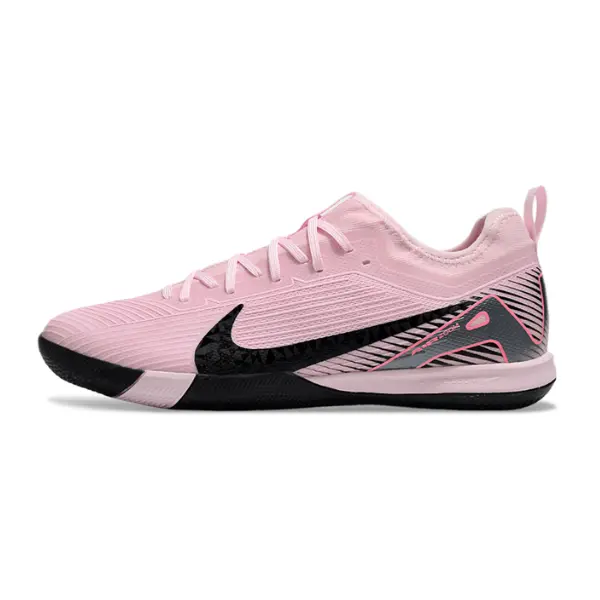 Nike Zoom Mercurial Vapor 16 Pro Pink and Black Indoor IC Football Boot