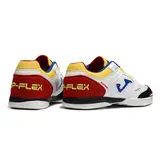 Joma Top Flex 24 IC White Red and Yellow Futsal IC Football Boot