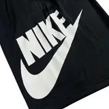 Nike Black and White Shorts - NIKE Block Print
