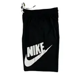 Nike Black and White Shorts - NIKE Block Print