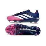 Adidas Predator 26 Elite Blue and Pink Firm Ground FG Football Boot