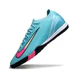 Nike Zoom Mercurial Vapor 16 Elite Light Blue and Pink Turf TF Football Boot