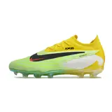 Nike Phantom GX Elite Haaland Force 9 Pack Black and Yellow Firm Ground FG Kids Football Boot