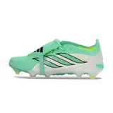 Adidas Predator 26 Elite Tongue Light Green and White Kids Firm Ground FG Football Boot