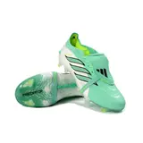Adidas Predator 26 Elite Tongue Light Green and White Kids Firm Ground FG Football Boot
