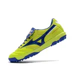 Mizuno Morelia Sala Classic Neon Green and Blue Turf TF Football Boot