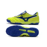Mizuno Morelia Sala Classic Neon Green and Blue Turf TF Football Boot