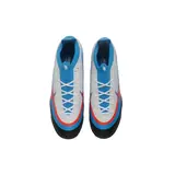 Nike Air Zoom Mercurial Vapor 17 Elite Blue, Red and White Turf TF Kids Football Boot