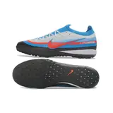 Nike Air Zoom Mercurial Vapor 17 Elite Blue, Red and White Turf TF Kids Football Boot