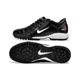 Nike Total 90 III Kids Turf TF Football Boot Black and Silver