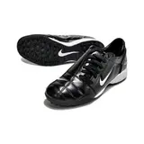 Nike Total 90 III Kids Turf TF Football Boot Black and Silver