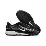 Nike Total 90 III Kids Turf TF Football Boot Black and Silver