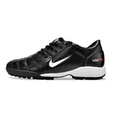 Nike Total 90 III Kids Turf TF Football Boot Black and Silver
