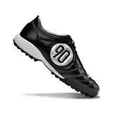 Nike Total 90 III Kids Turf TF Football Boot Black and Silver