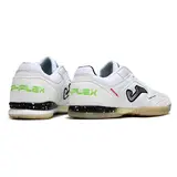 Joma Top Flex Rebound White Indoor IC Football Boot - Gum Sole