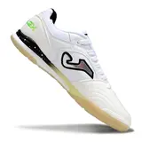 Joma Top Flex Rebound White Indoor IC Football Boot - Gum Sole