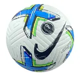 Nike Flight Premier League 22 23 White Blue and Green Football Ball