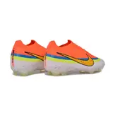 Nike Air Zoom Mercurial Vapor 17 Elite Orange, Blue and White Firm Ground FG Kids Football Boot