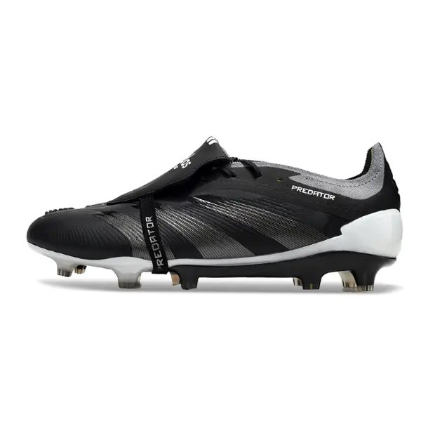 Adidas Predator 30 Elite Tongue Black and White Firm Ground FG Football Boot
