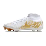 Nike Phantom Luna 2 Elite White and Gold Firm Ground FG Football Boot