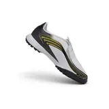 Adidas F50 Messi Laceless Elite White and Black Turf TF Football Boot