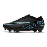 Nike Zoom Mercurial Vapor 15 Elite Black and Blue Firm Ground FG Football Boot