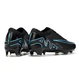 Nike Zoom Mercurial Vapor 15 Elite Black and Blue Firm Ground FG Football Boot