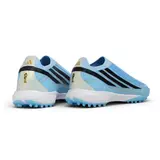 Adidas F50 Hyperfast Laceless Elite Light Blue Turf TF Football Boot