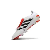 Adidas Predator 26 Elite Tongue Orange and White Firm Ground FG Football Boot