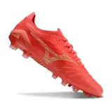 Mizuno Morelia Neo IV Elite Red and Yellow Firm Ground FG Football Boot