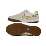 Nike Tiempo Streetgato Beige and Yellow Indoor IC Football Boot