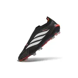 Adidas Predator 26 Elite Laceless Black and White Firm Ground FG Football Boot