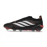 Adidas Predator 26 Elite Laceless Black and White Firm Ground FG Football Boot