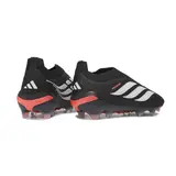 Adidas Predator 26 Elite Laceless Black and White Firm Ground FG Football Boot