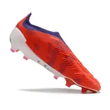 Adidas Predator 30 Elite Laceless Red White and Purple Firm Ground FG Football Boot